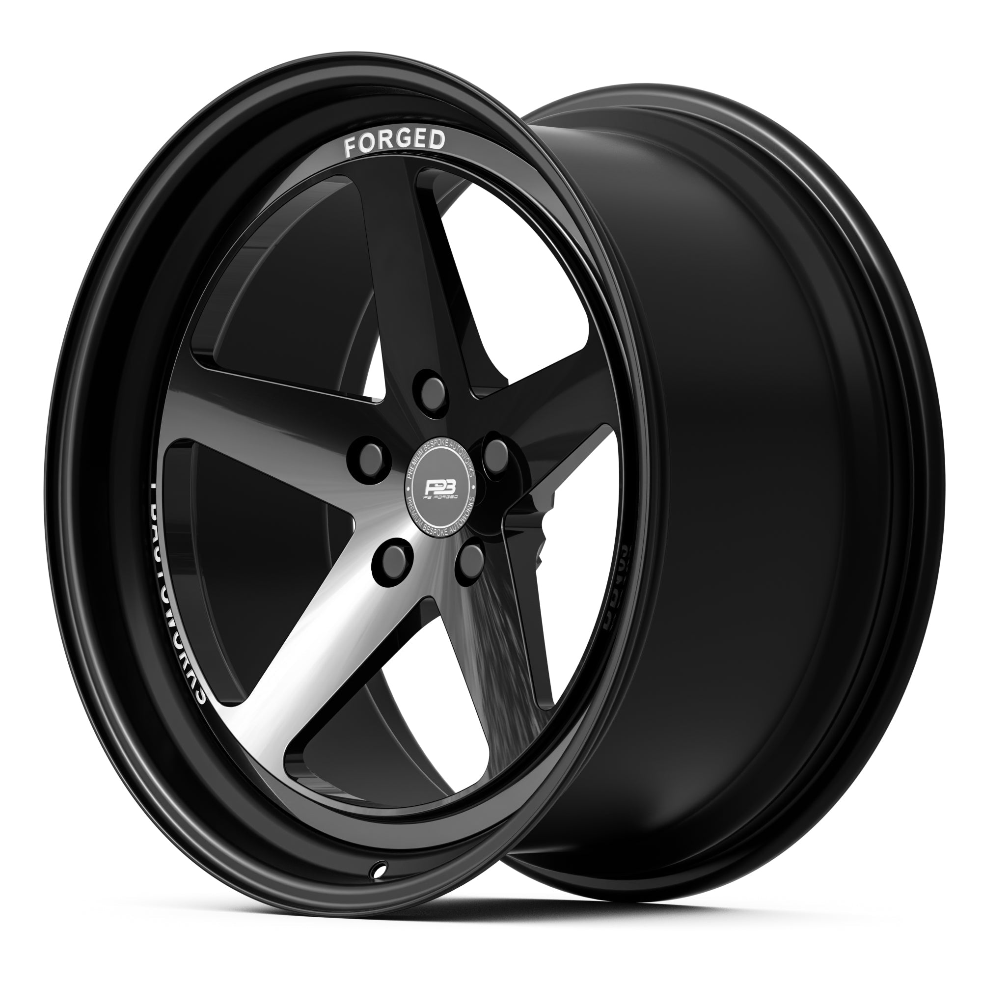 PB 103 forged wheel, 2-piece