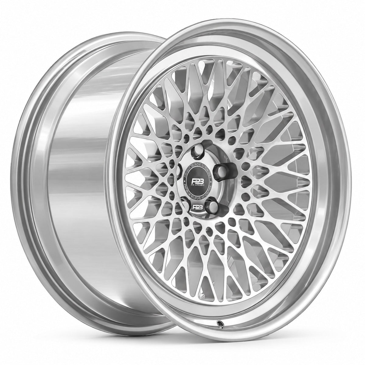 PB 106 forged wheel in silver