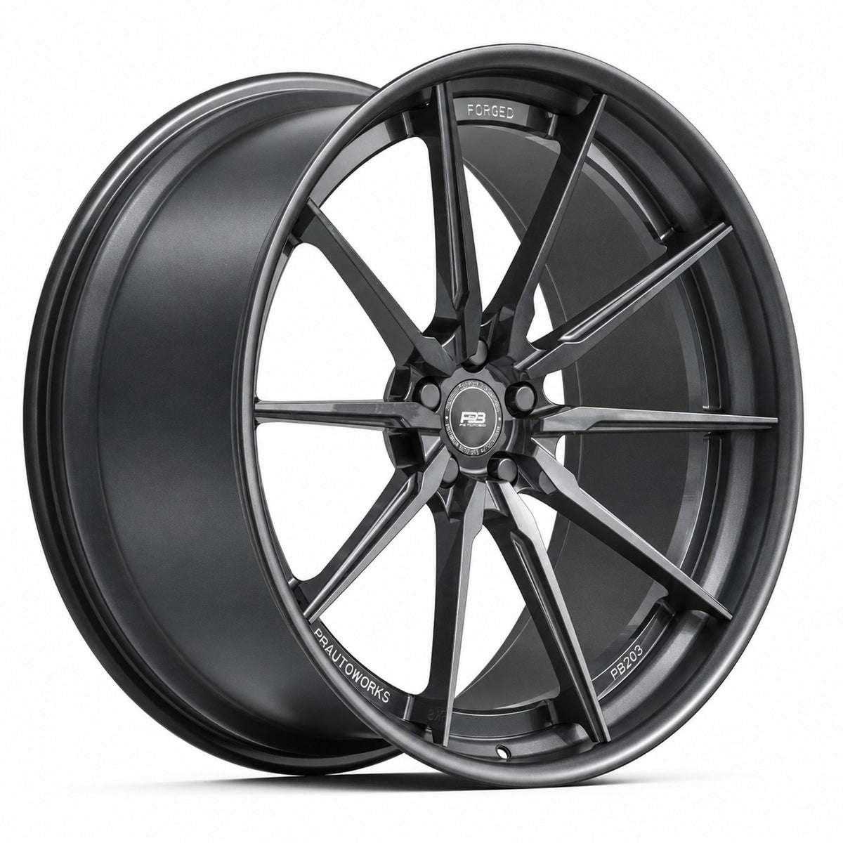 PB 203 forged wheel in anthracite