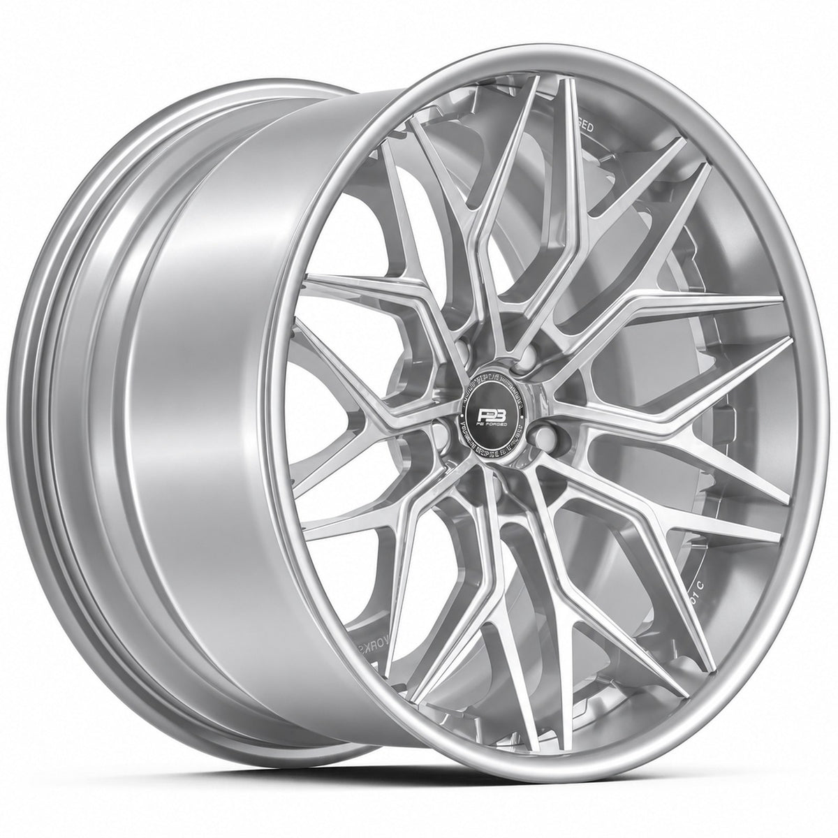 PB 501C forged wheel in silver