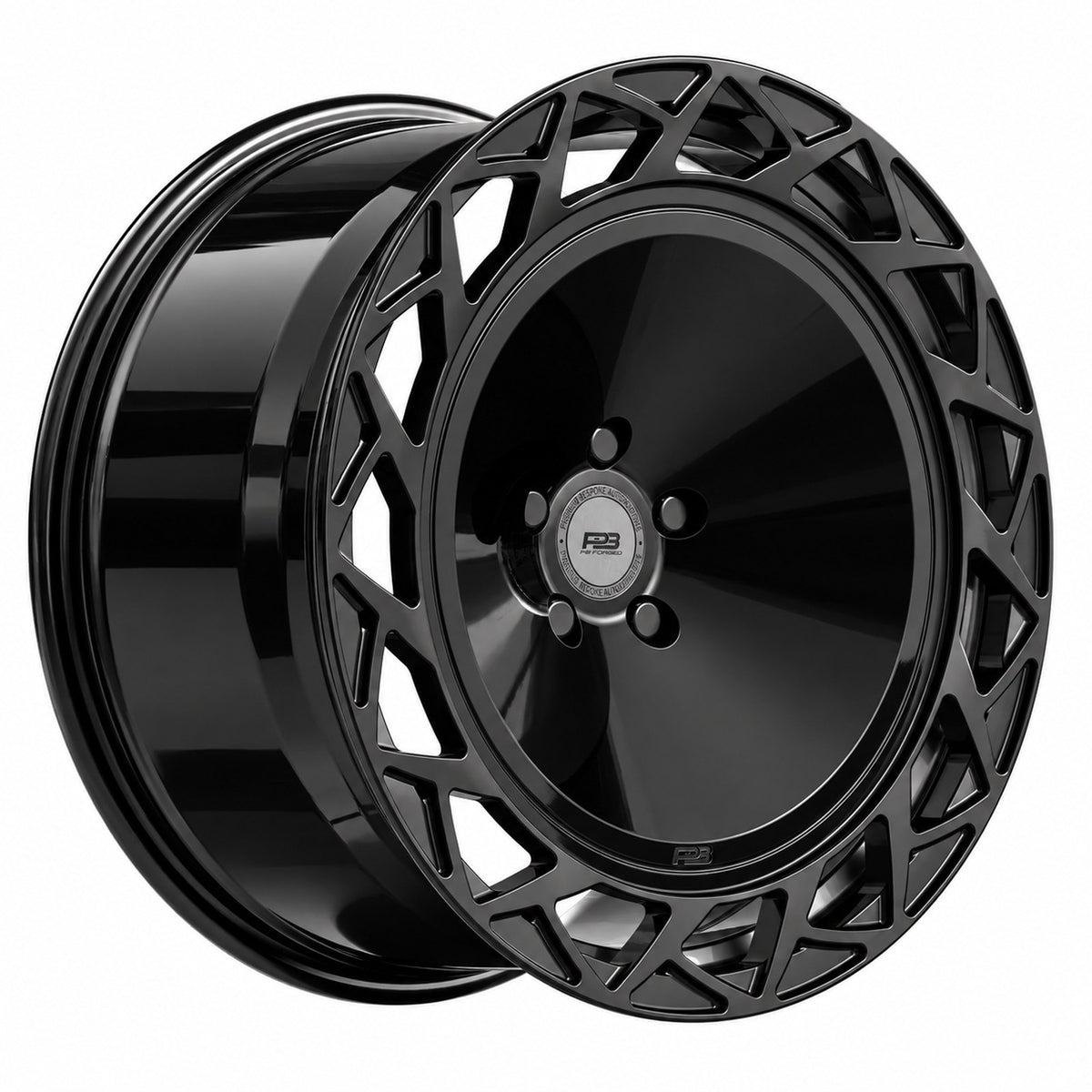 PBF-13 forged wheel in gloss black