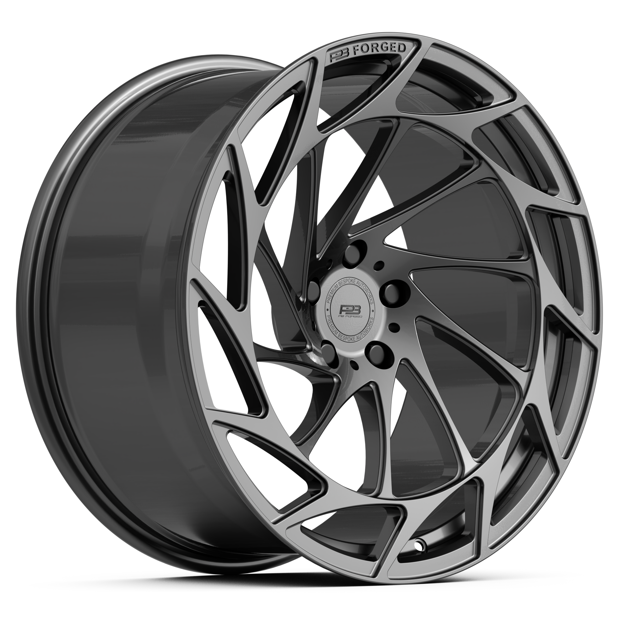 PBF-14 forged wheel, monoblock, front profile