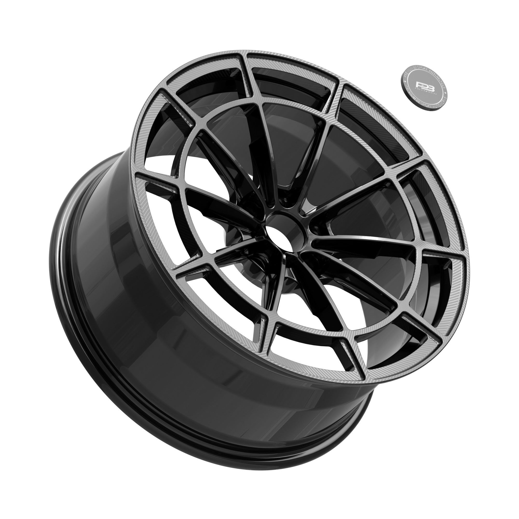 PBF-7 forged wheel, monoblock, tilt profile
