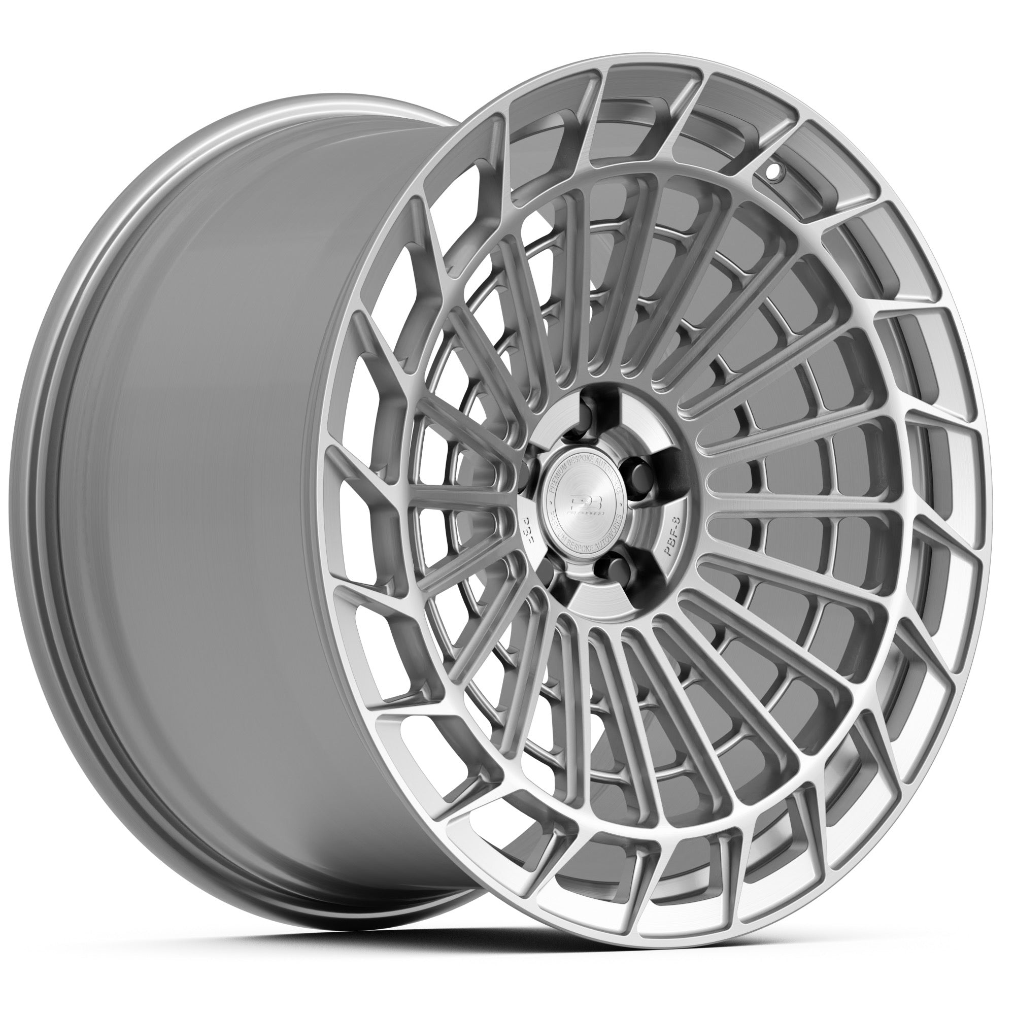 PBF-8 forged wheel, monoblock, front profile