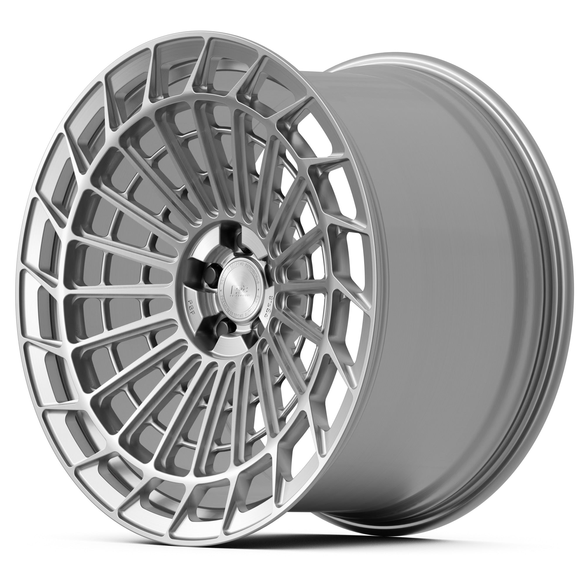 PBF-8 forged wheel, monoblock, side profile