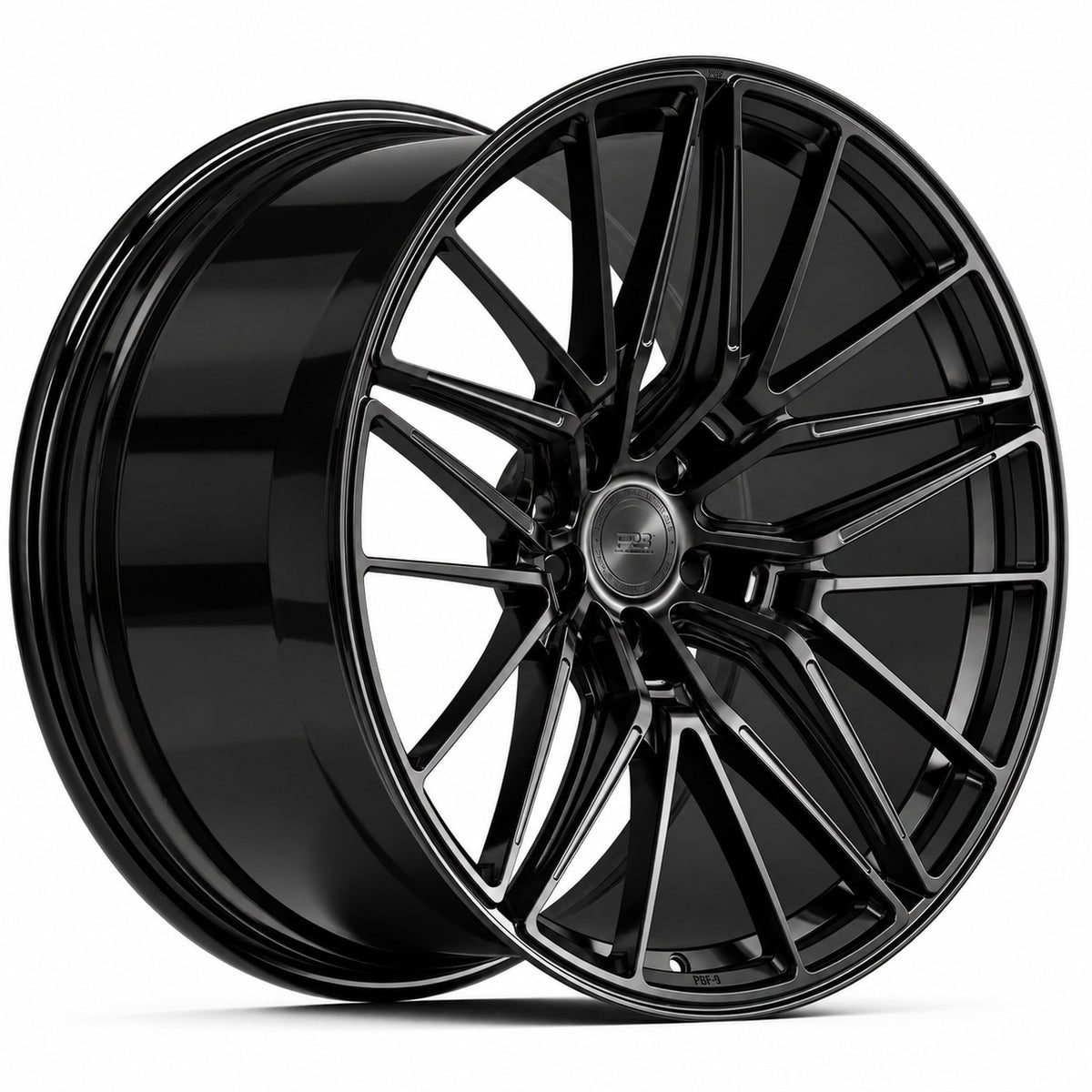 PBF-9 forged wheel in gloss black