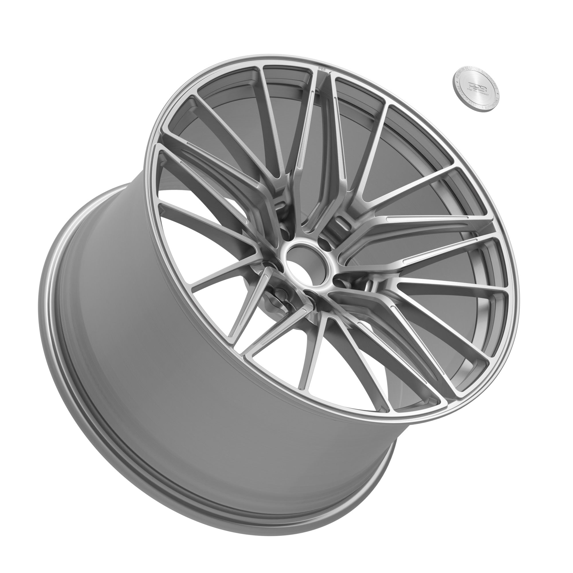 PBF-9 forged wheel, monoblock, 23", fits Range Rover Sport L494, tilt profile