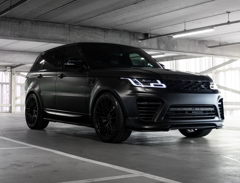 PBF 9 on Range Rover Sport