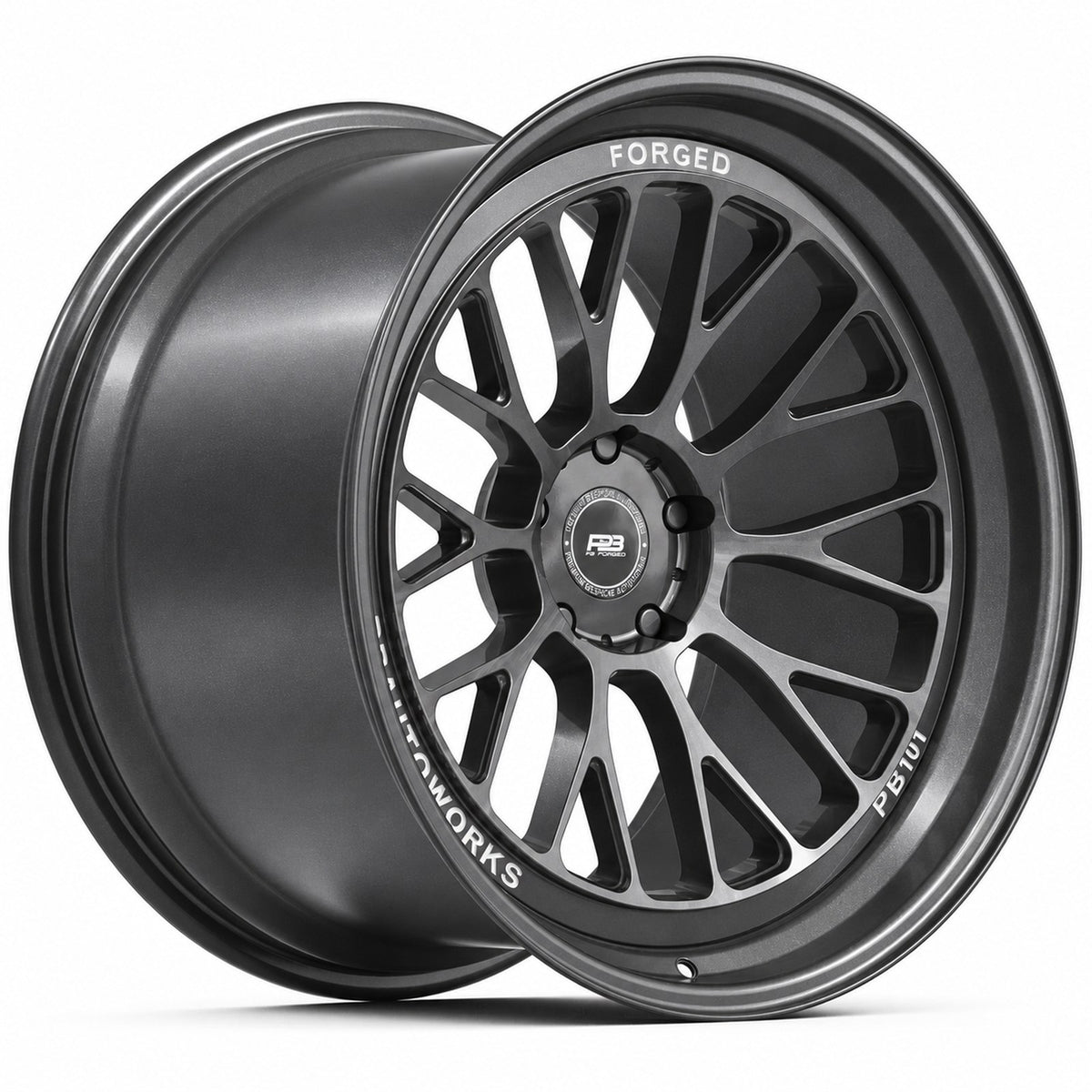 PB 101 forged wheel in anthracite