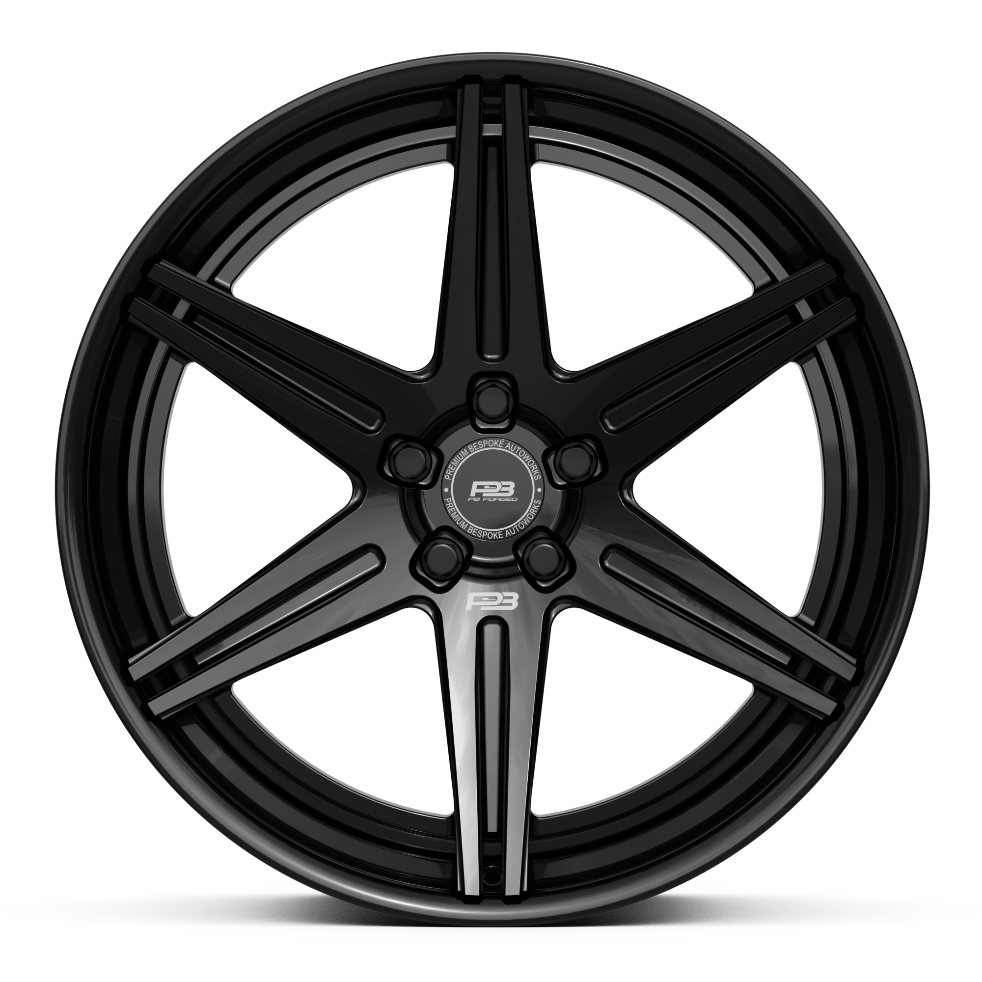 PB 105 forged wheel, 2-piece, tilt profile