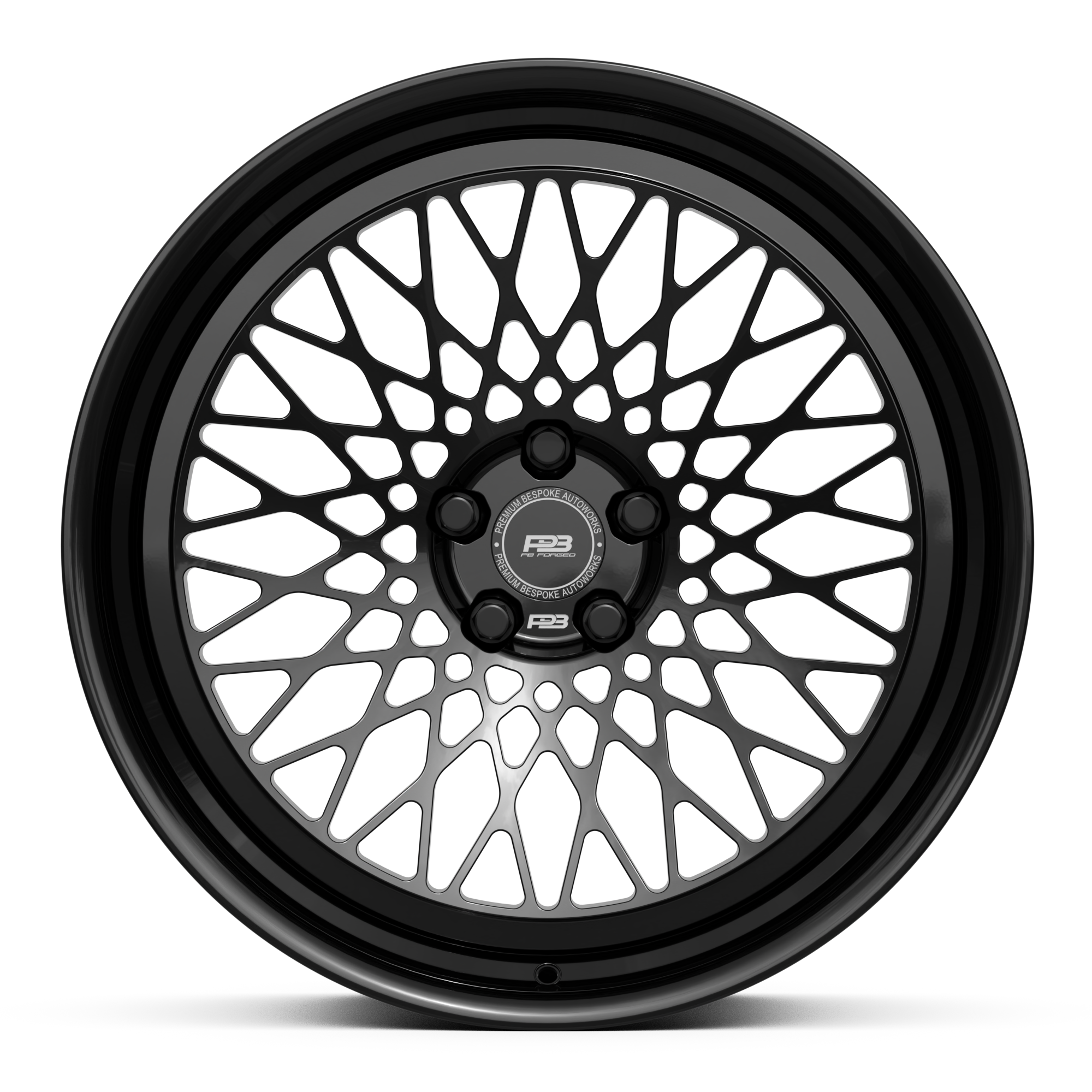 PB 106 forged wheel, 2-piece, tilt profile