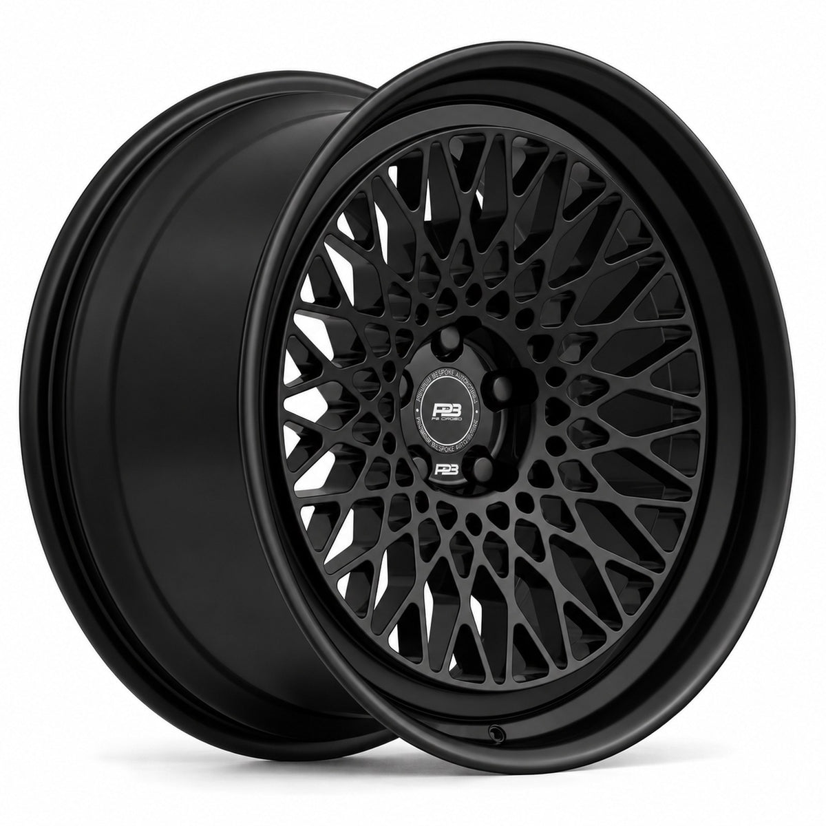 PB 106 forged wheel in satin black
