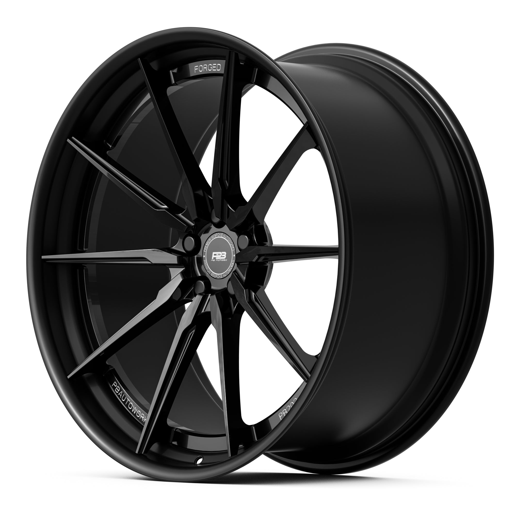 PB 203 forged wheel, 2-piece