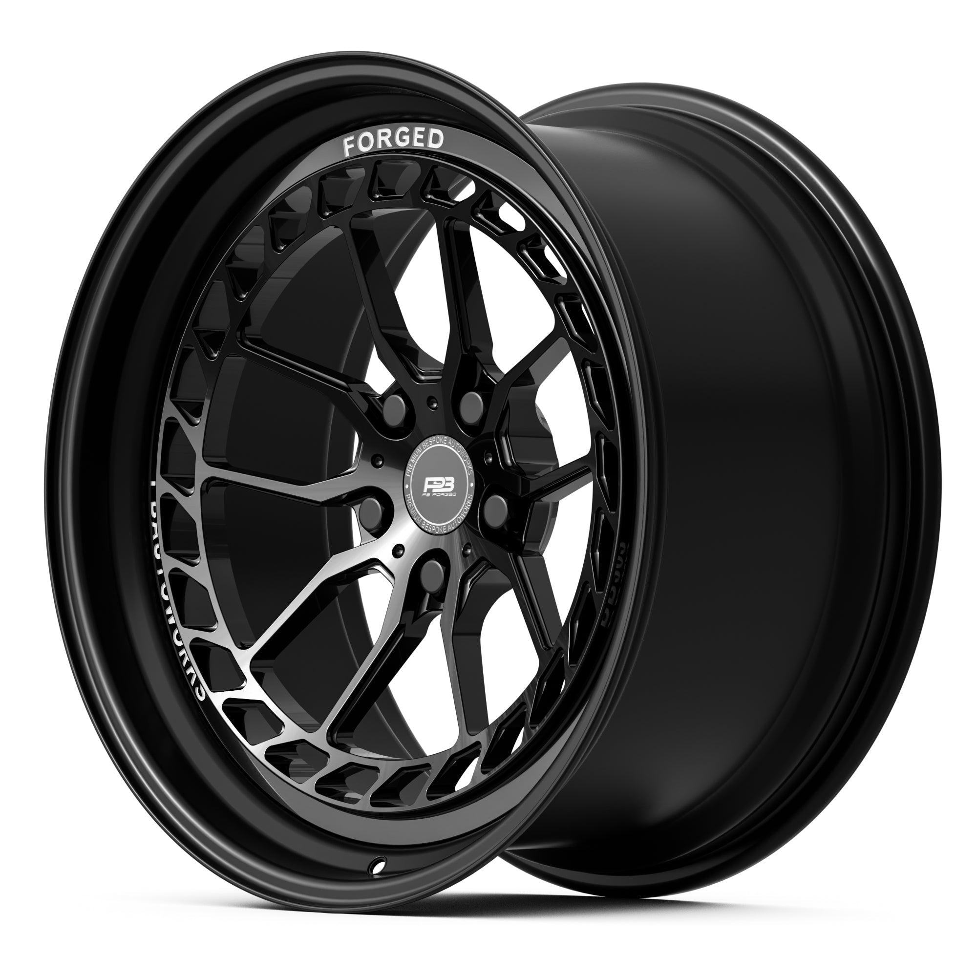 PB 303 forged wheel, 2-piece