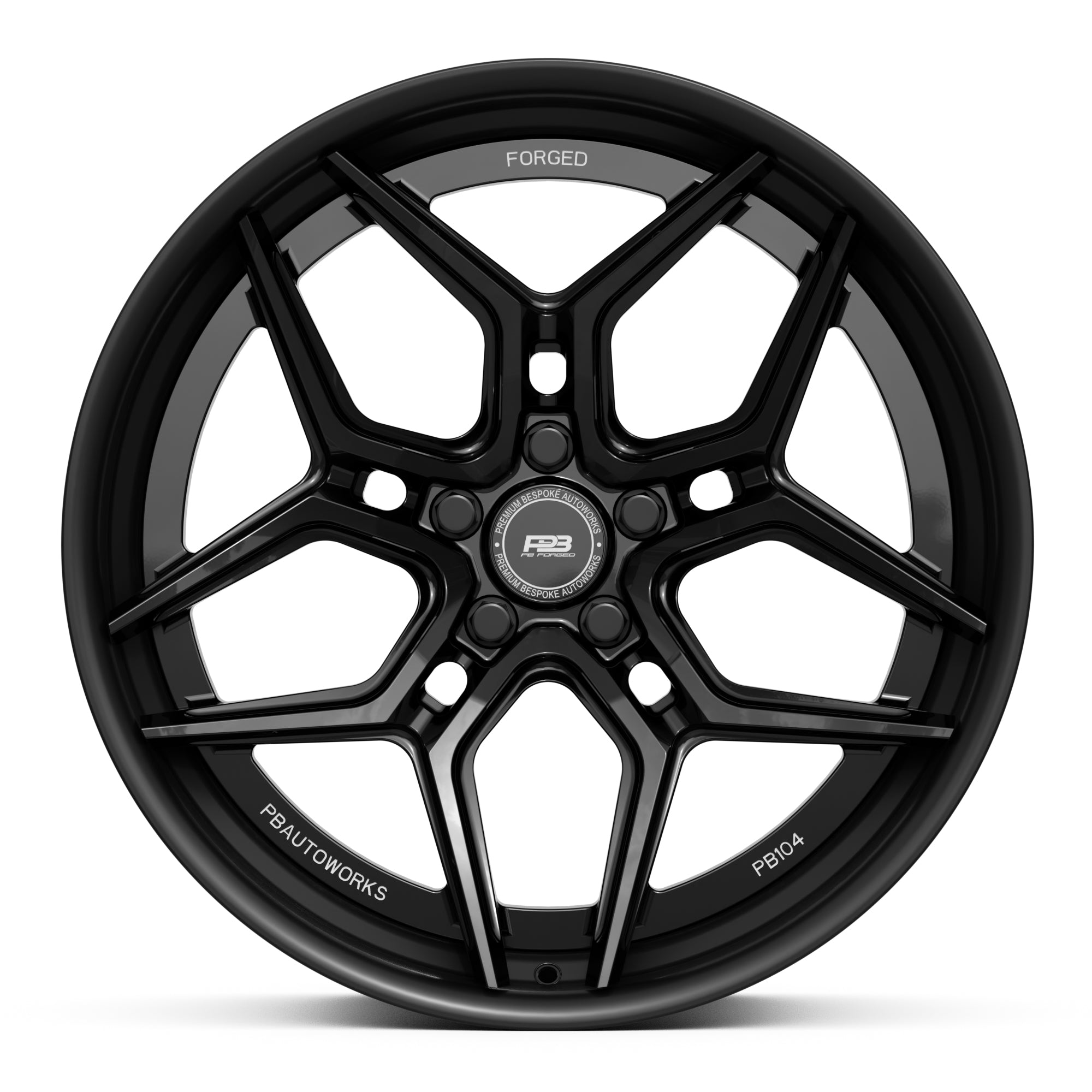 PB 401 forged wheel, 2-piece, tilt profile