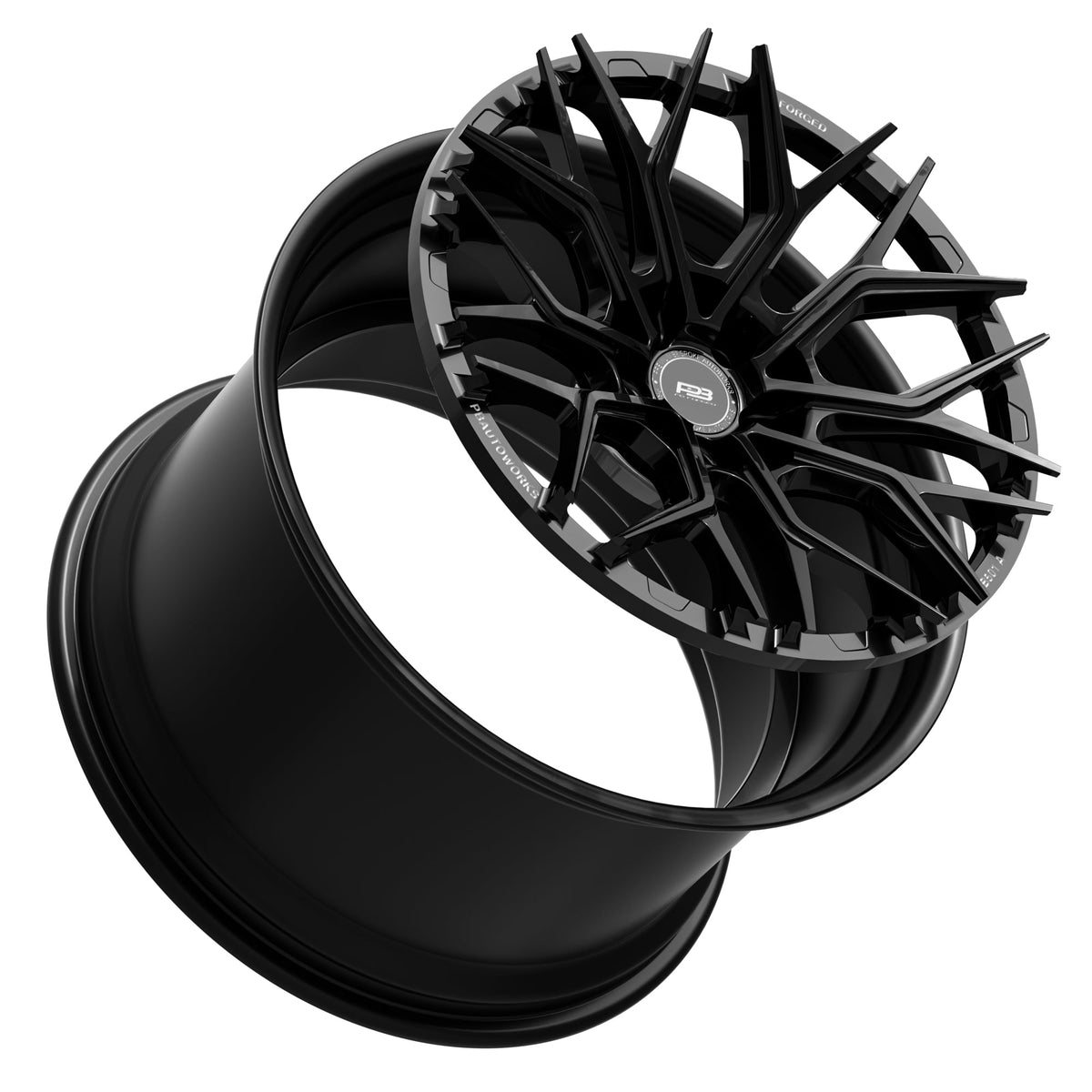 PB 501A forged wheel, 2-piece, tilt profile