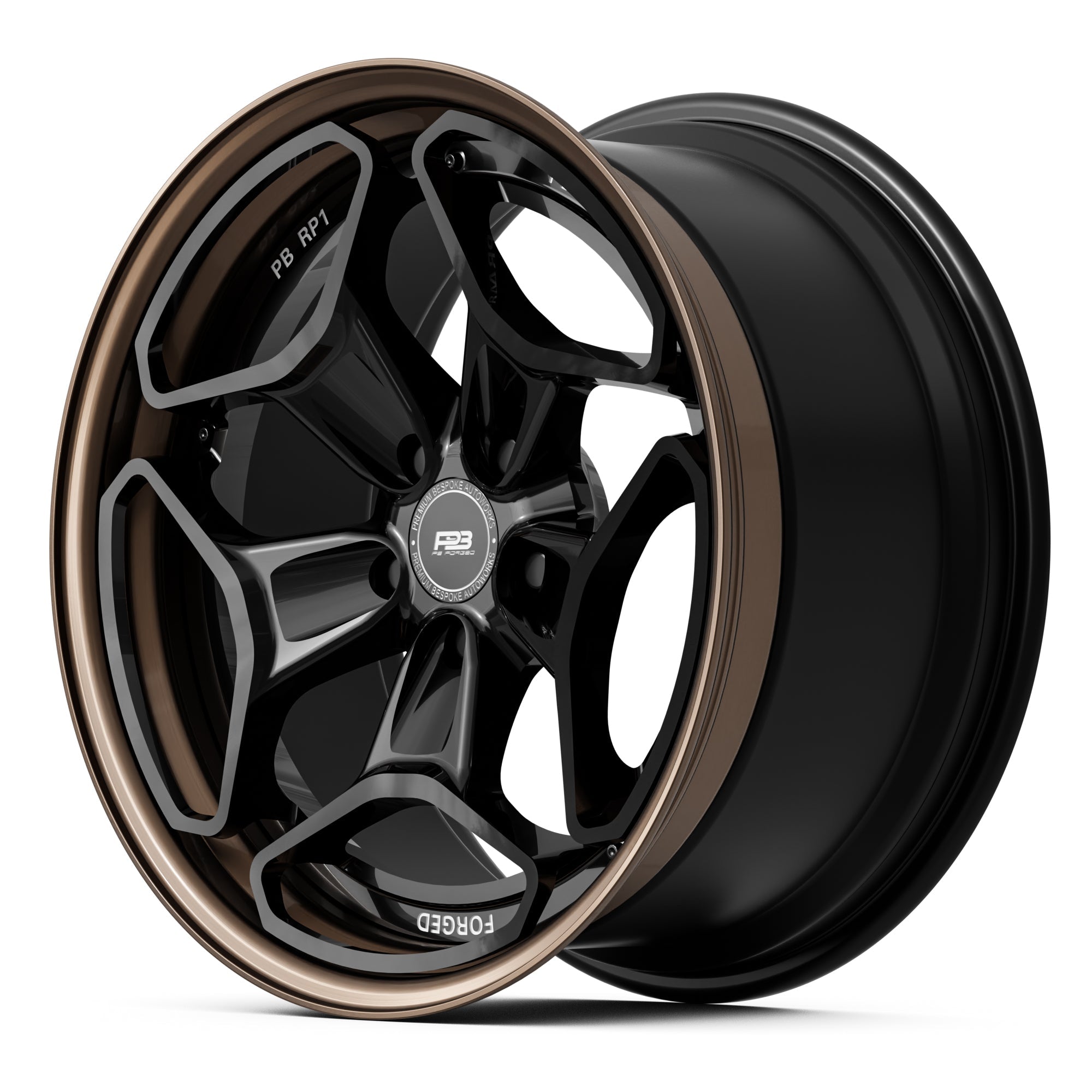 PB RP-1 forged wheel, 3-piece