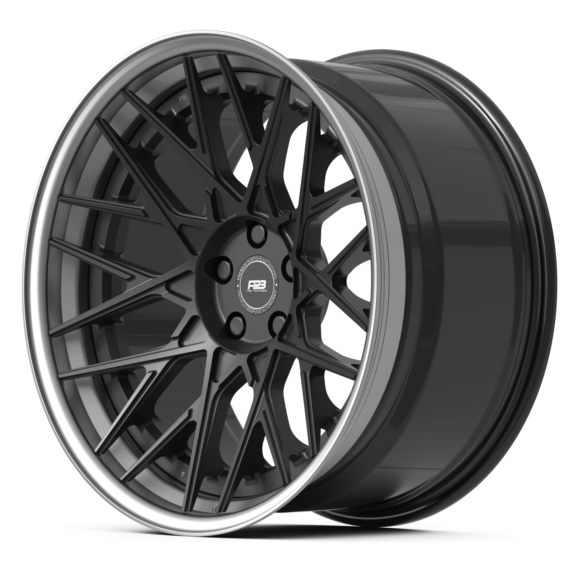 PBA 3P-2 forged wheel, 3-piece