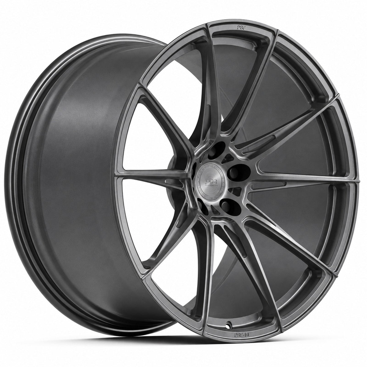 PBF-10 forged wheel in anthracite