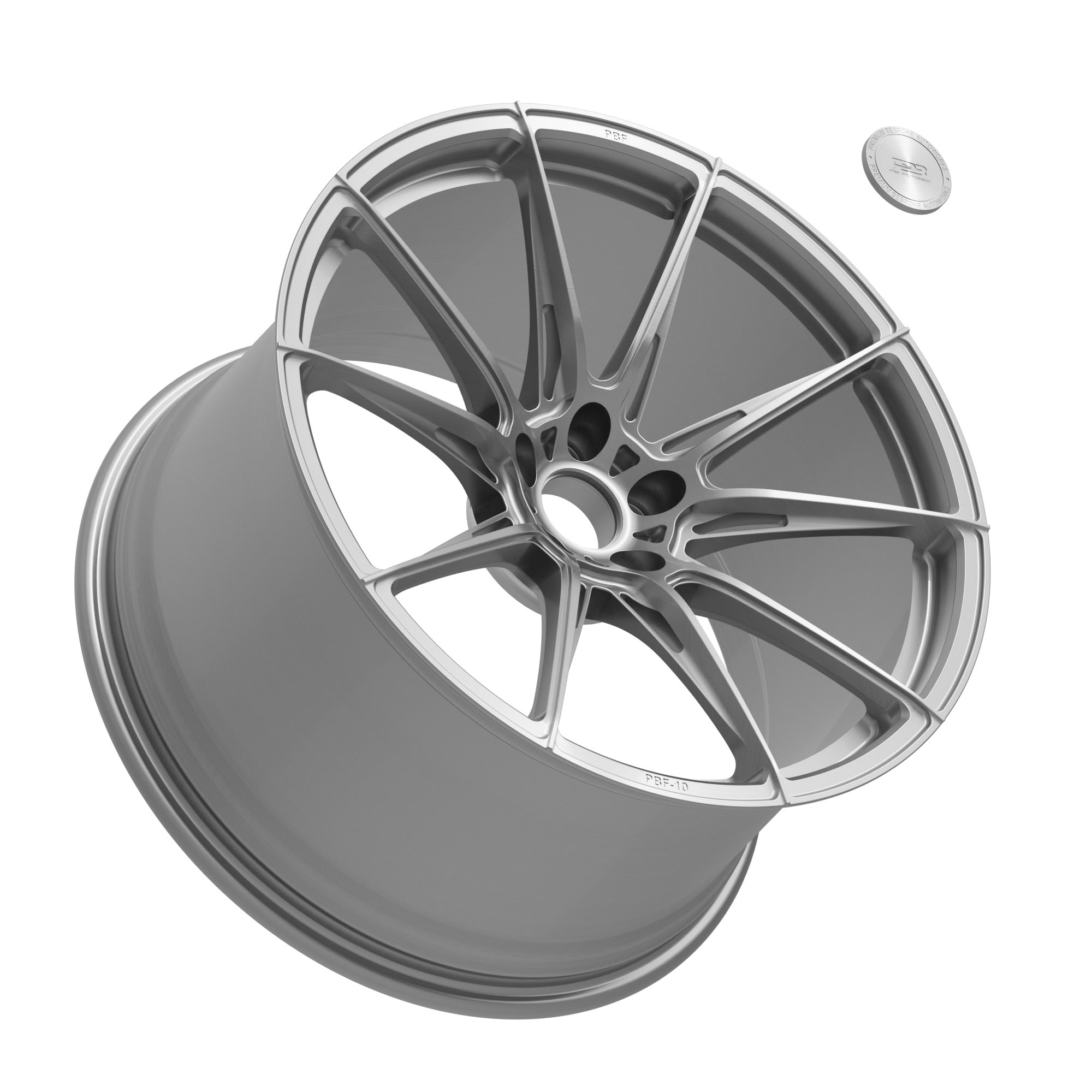 PBF-10 forged wheel, monoblock, tilt profile