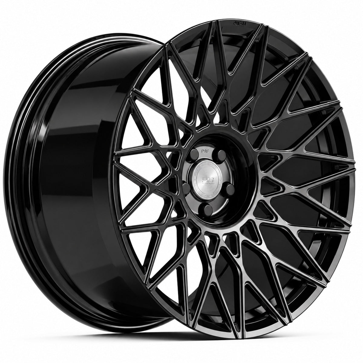 PBF-11 forged wheel in gloss black