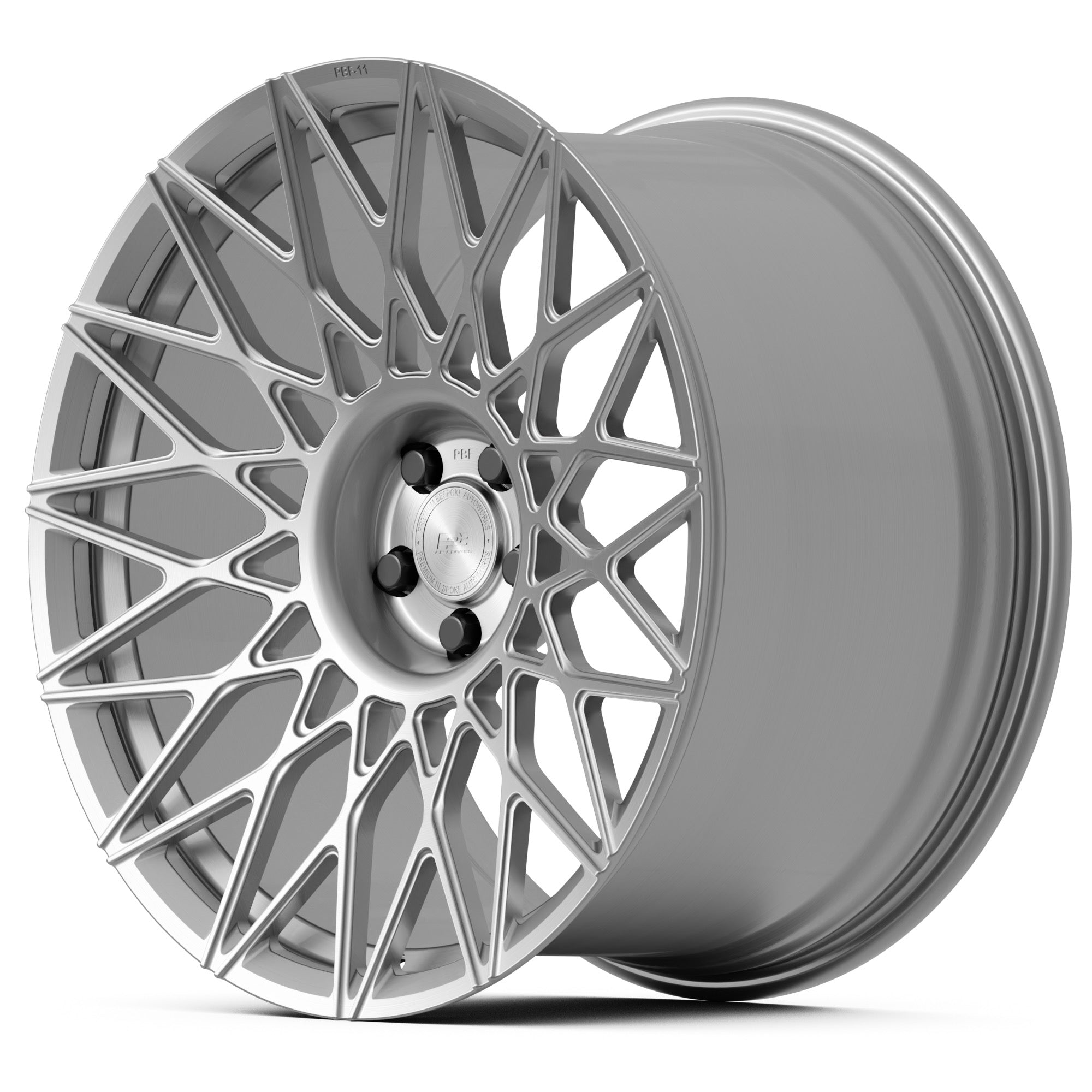 PBF-11 forged wheel, monoblock, side angle