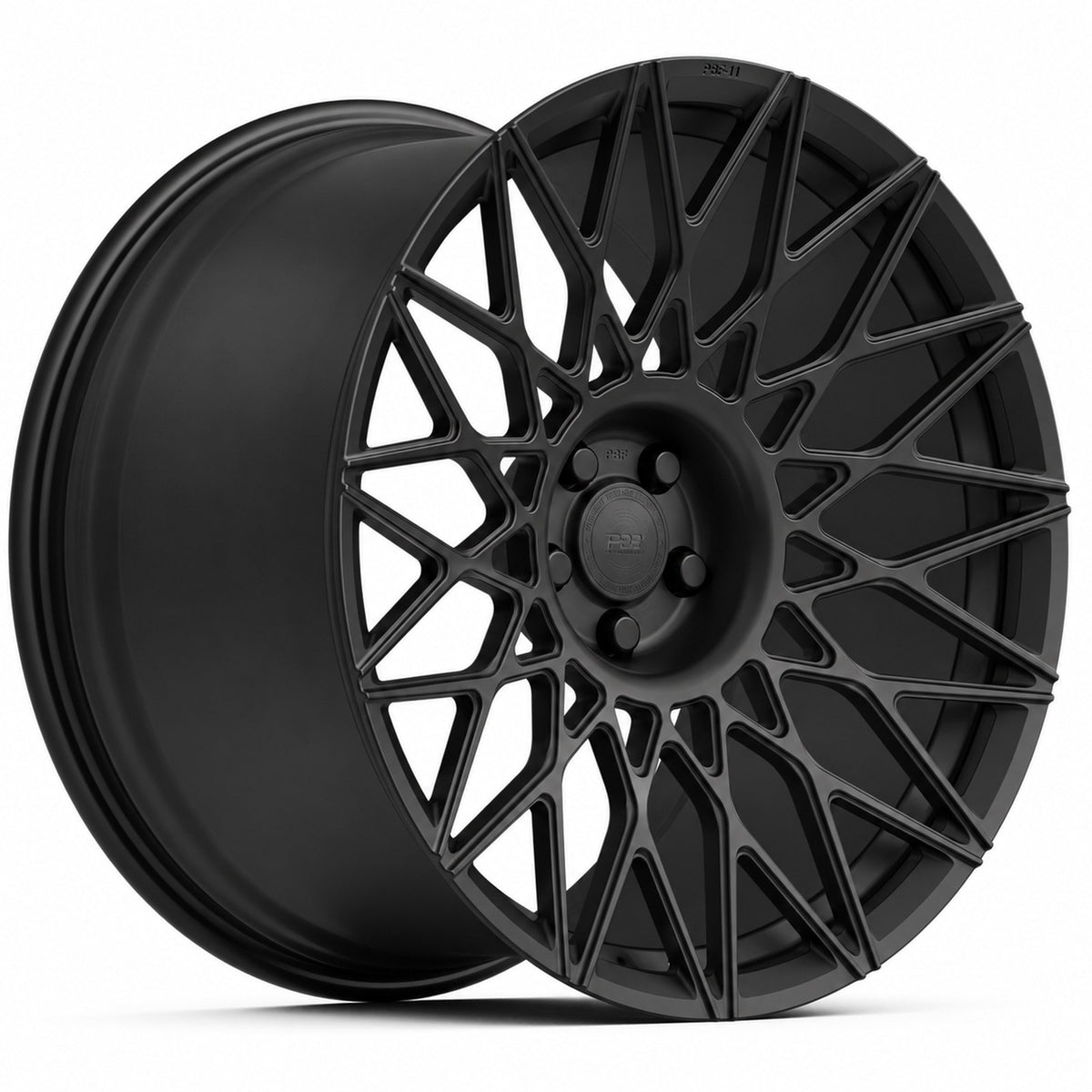 PBF-11 forged wheel in satin black