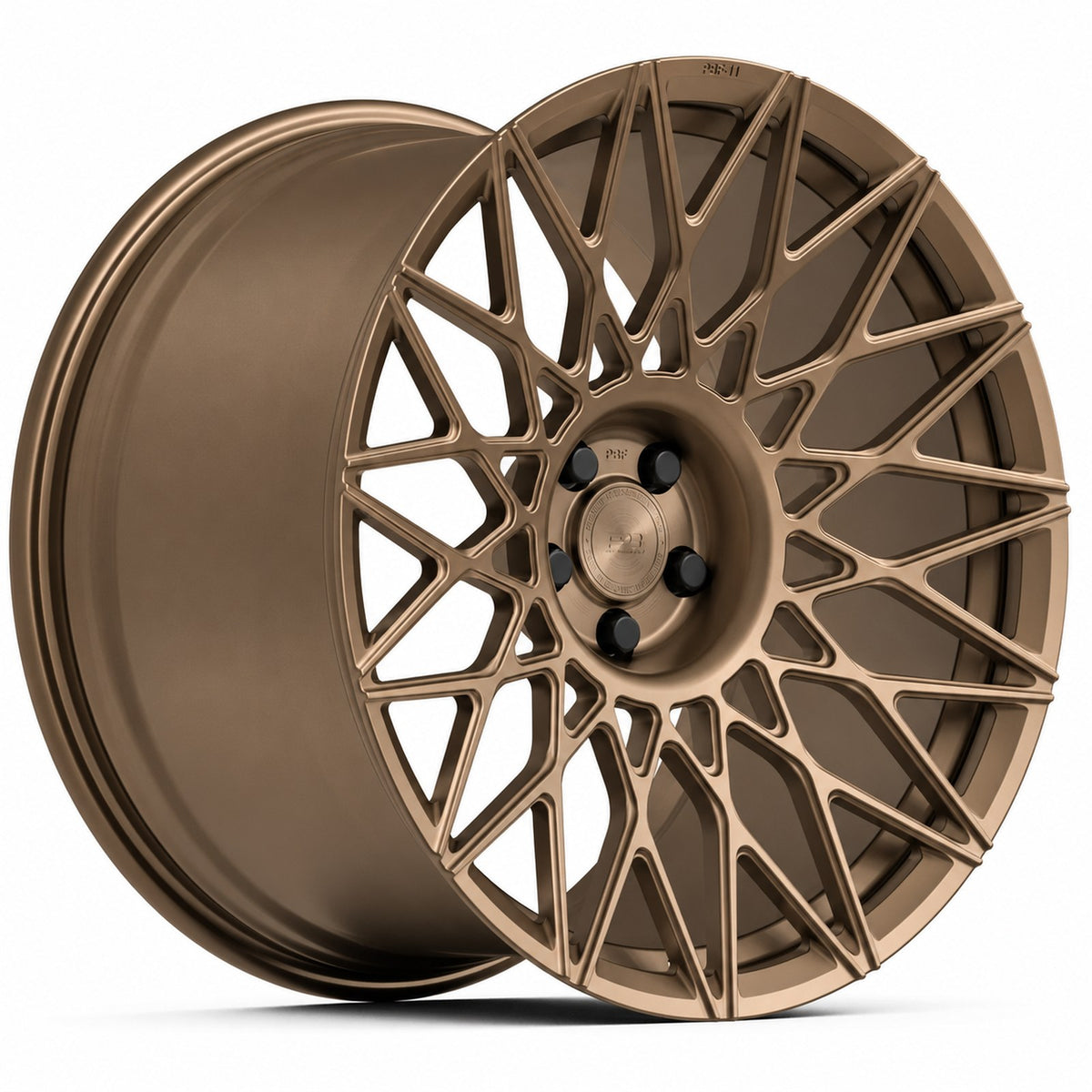 PBF-11 forged wheel in satin bronze