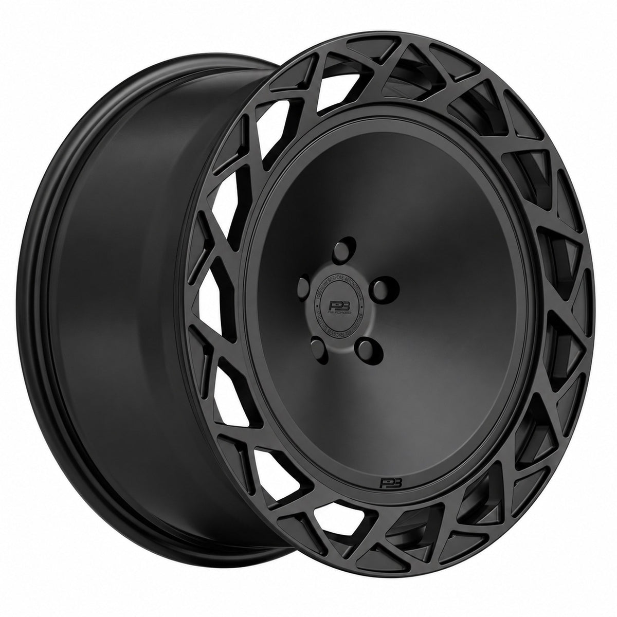 PBF-13 forged wheel in satin black