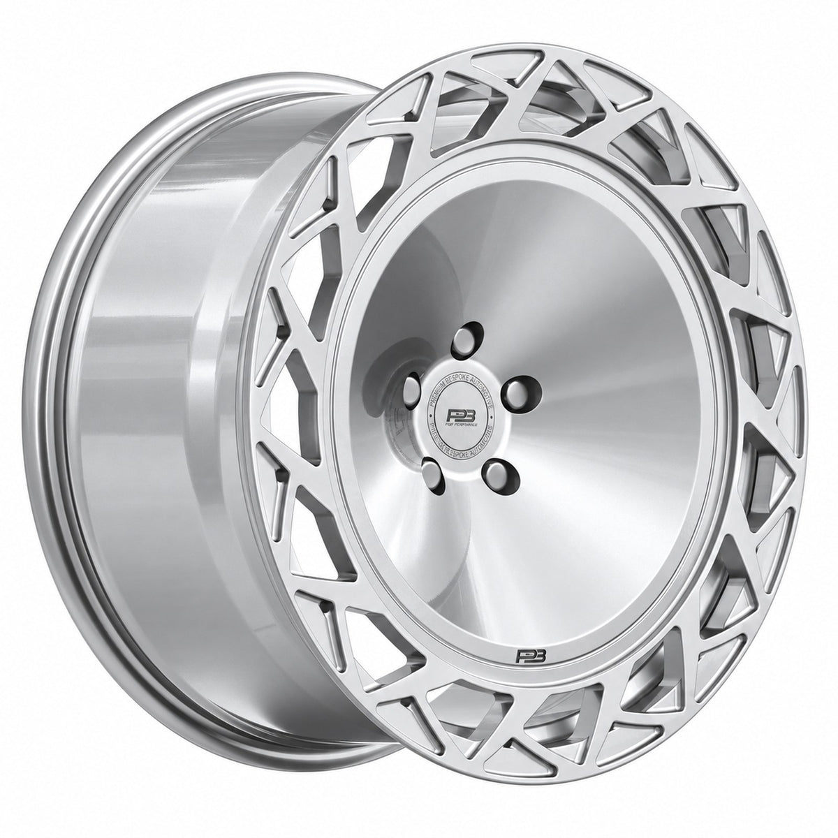 PBF-13 forged wheel in silver