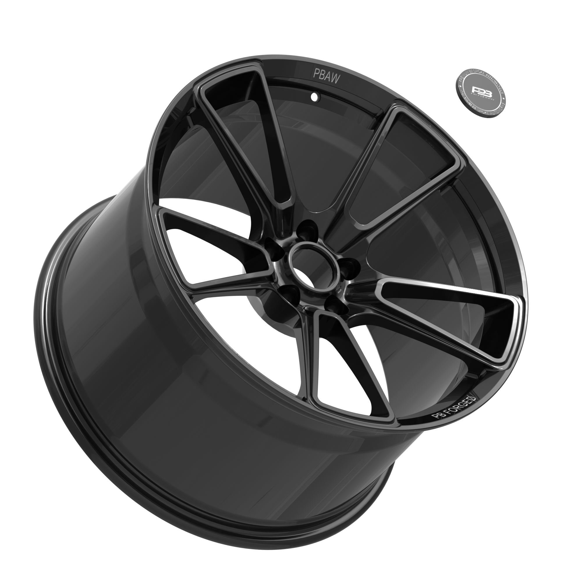 PBF-4 forged wheel, monoblock, 20", fits VW Transporter, tilt profile