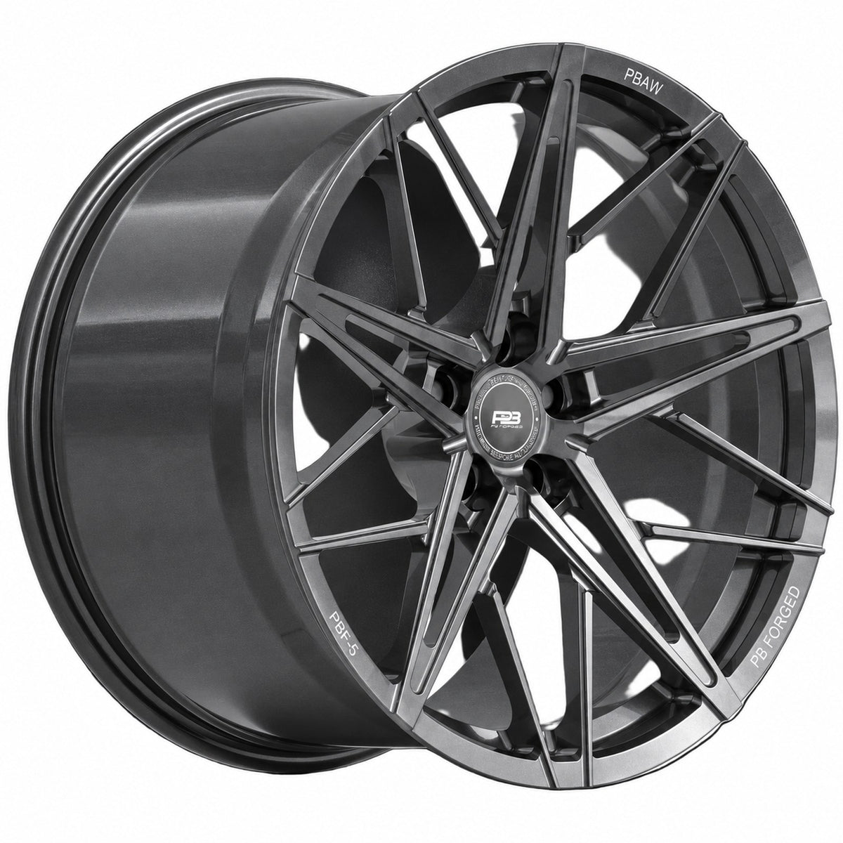 PBF-5 forged wheel in anthracite