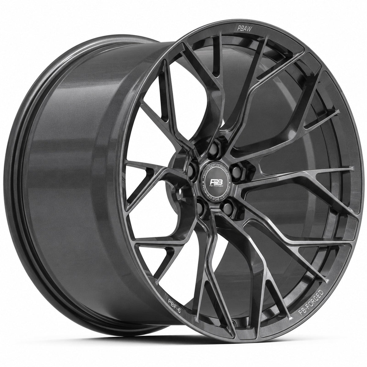 PBF-6 forged wheel in anthracite
