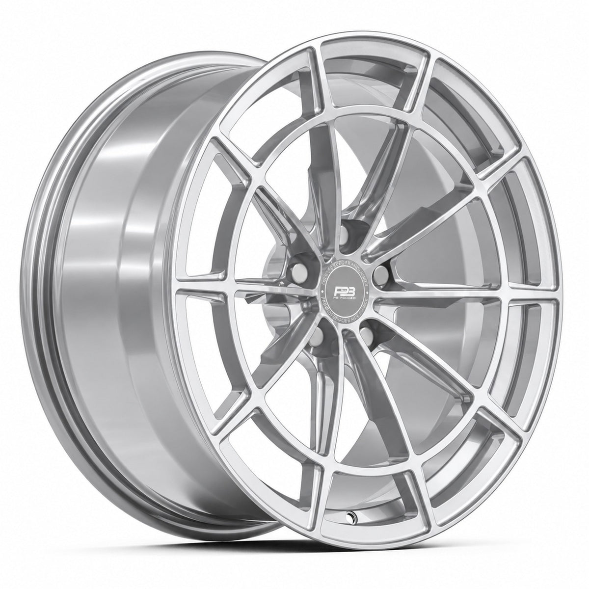 PBF-7 forged wheel in silver