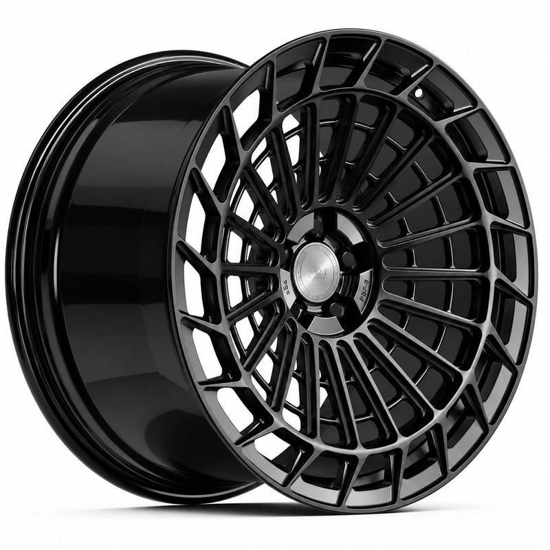 PBF-8 forged wheel in gloss black