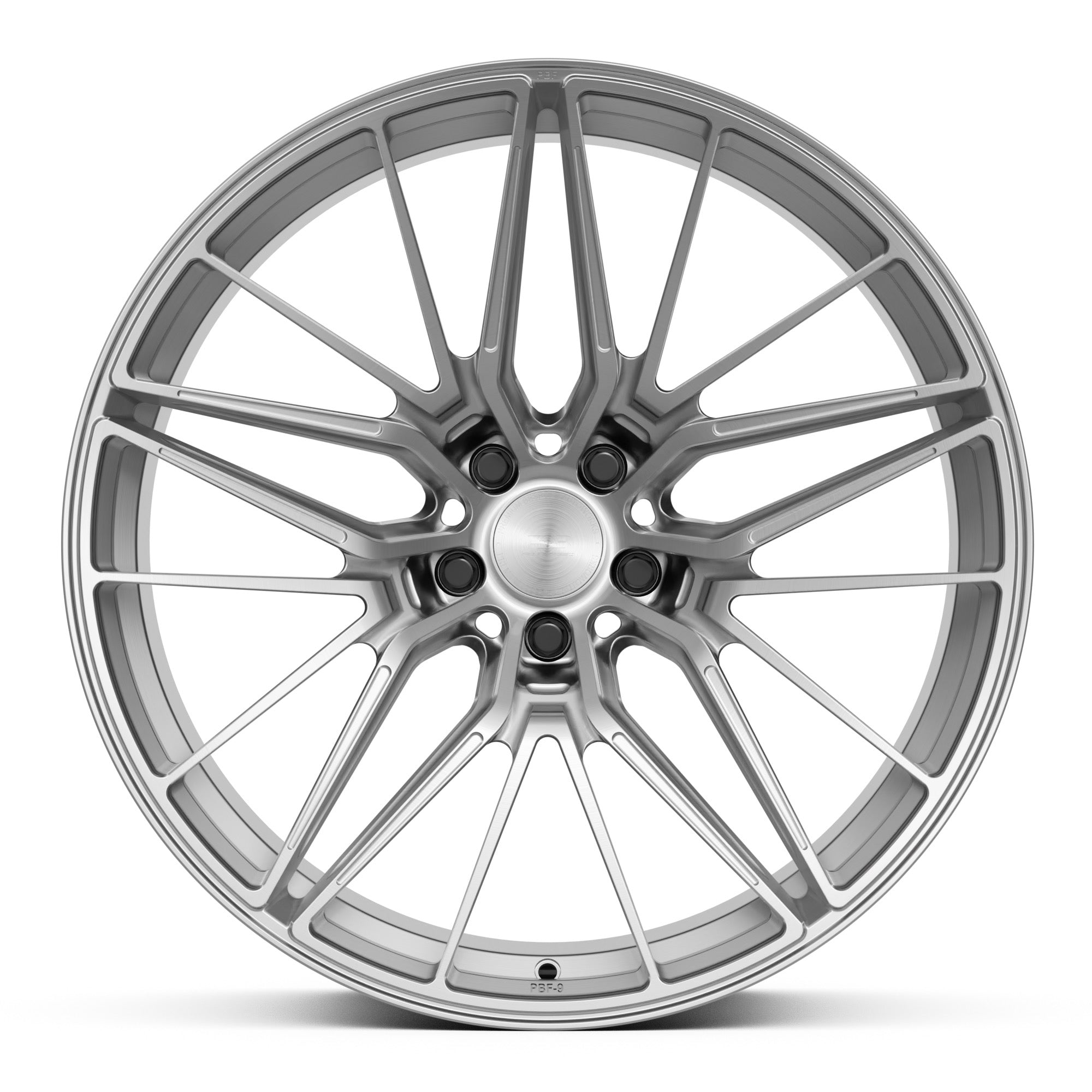 PBF-9 forged wheel, monoblock, 23", fits Range Rover Sport L494, front profile