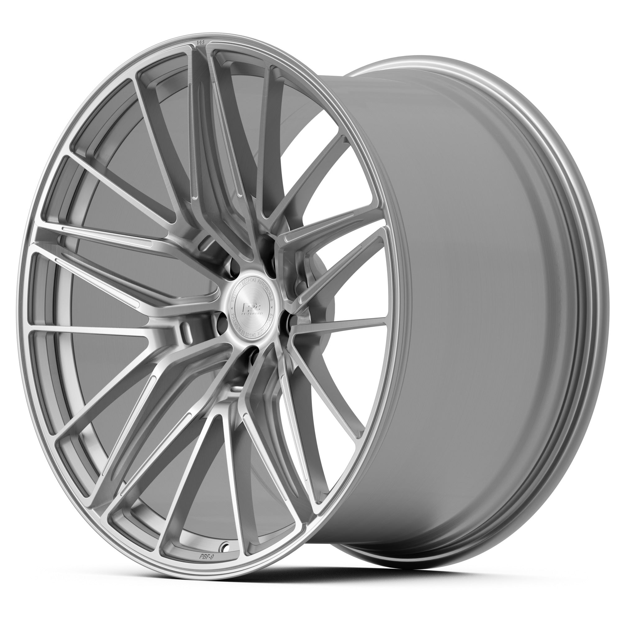 PBF-9 forged wheel, monoblock, 23", fits Range Rover Sport L494, side profile