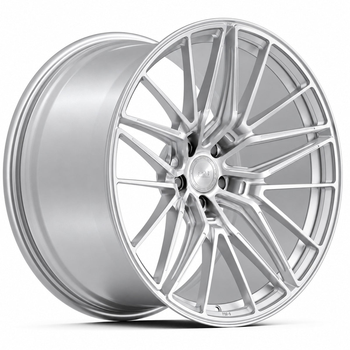 PBF-9 forged wheel in silver